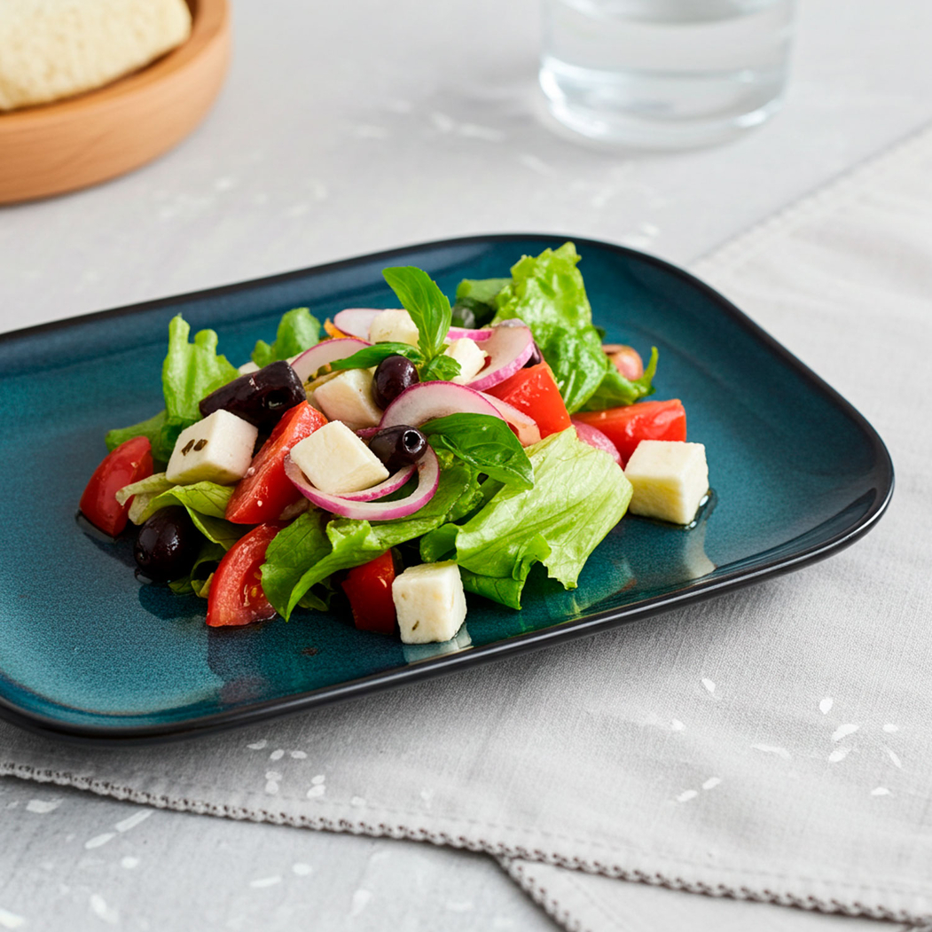 Serving plate Organic Blue 29x19cm - Organic - 5604256024633