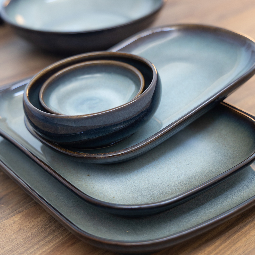 Bowl 10x2,5cm, Organic Pacific, Reactive Stoneware - Organic - 5602737102368