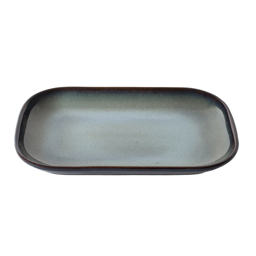 Rectangular Platter, 35×24cm, Reactive Stoneware - Organic - 5602737102528