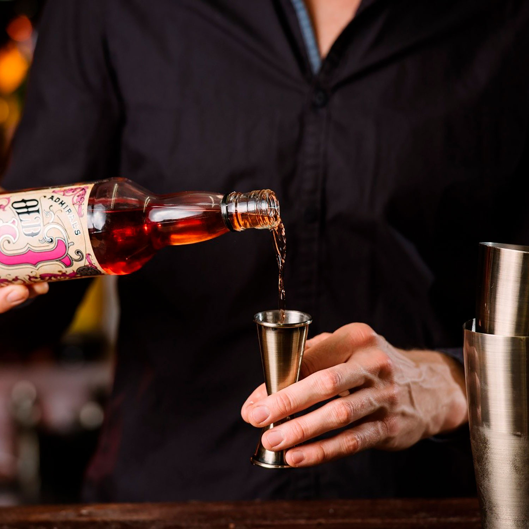 Jigger 25/35/50ml, Vintage, Stainless Steel - Beaumont - 5020229108474