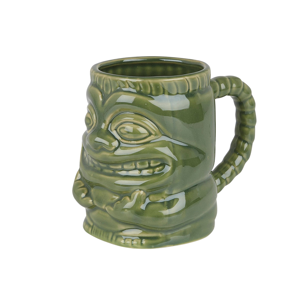 Caneca Verde Tiki 425ml, Cerâmica - Beaumont - 5020229110118