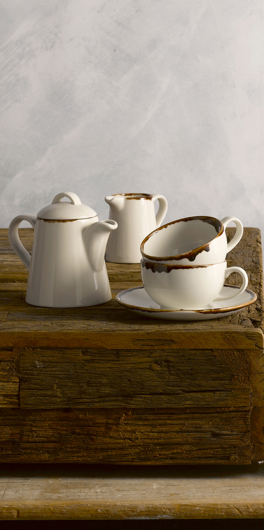 Teapot Harvest Natural 380ml - Dudson - 5034414447392