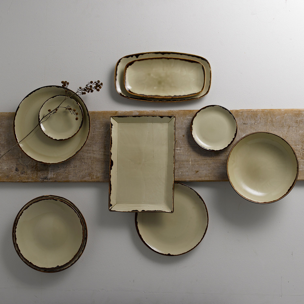 Travessa Harvest Linen 27x16cm - Dudson - 5034414453584