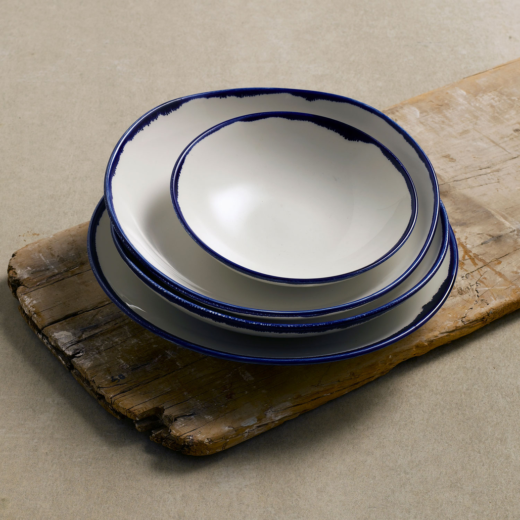 Harvest Ink deep plate 28cm - Dudson - 5034414446654