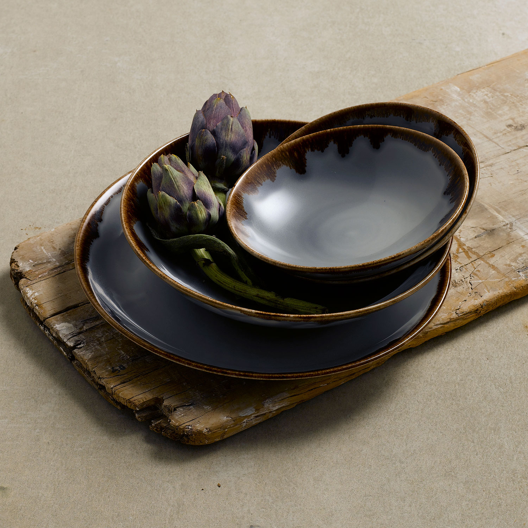 Dinner plate Harvest Grey 29cm - Dudson - 5034414448689