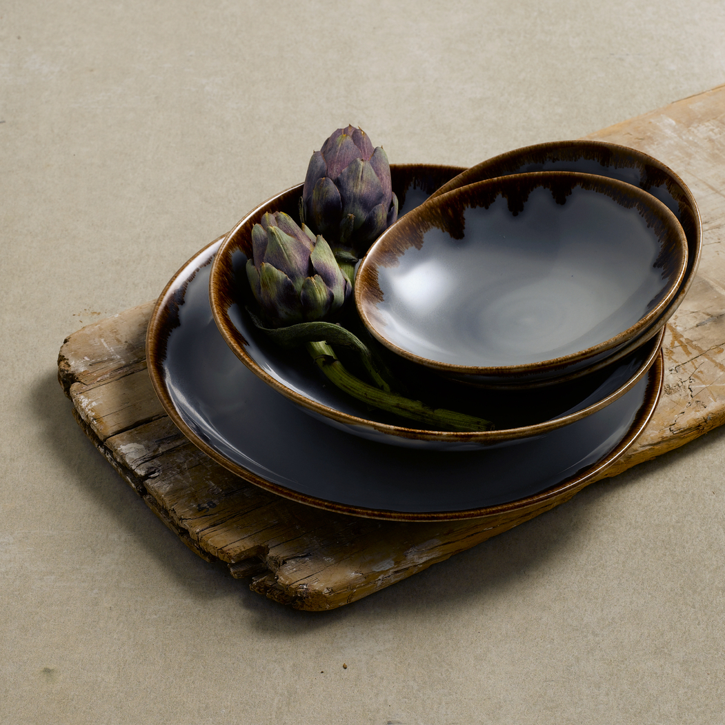 Bowl Harvest Grey 25cm - Dudson - 5034414448696