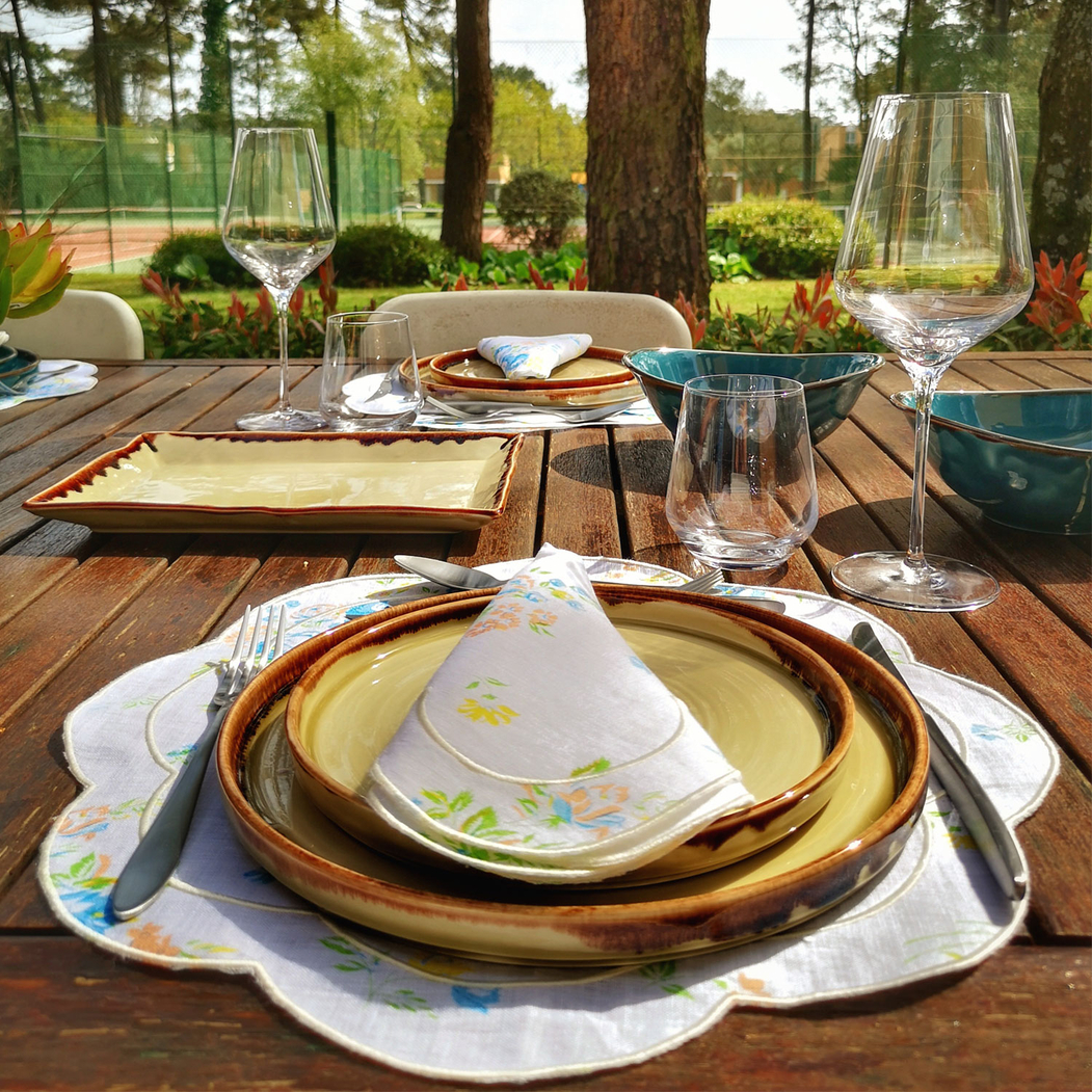 Harvest Green walled plate 21cm - Dudson - 5034414449525