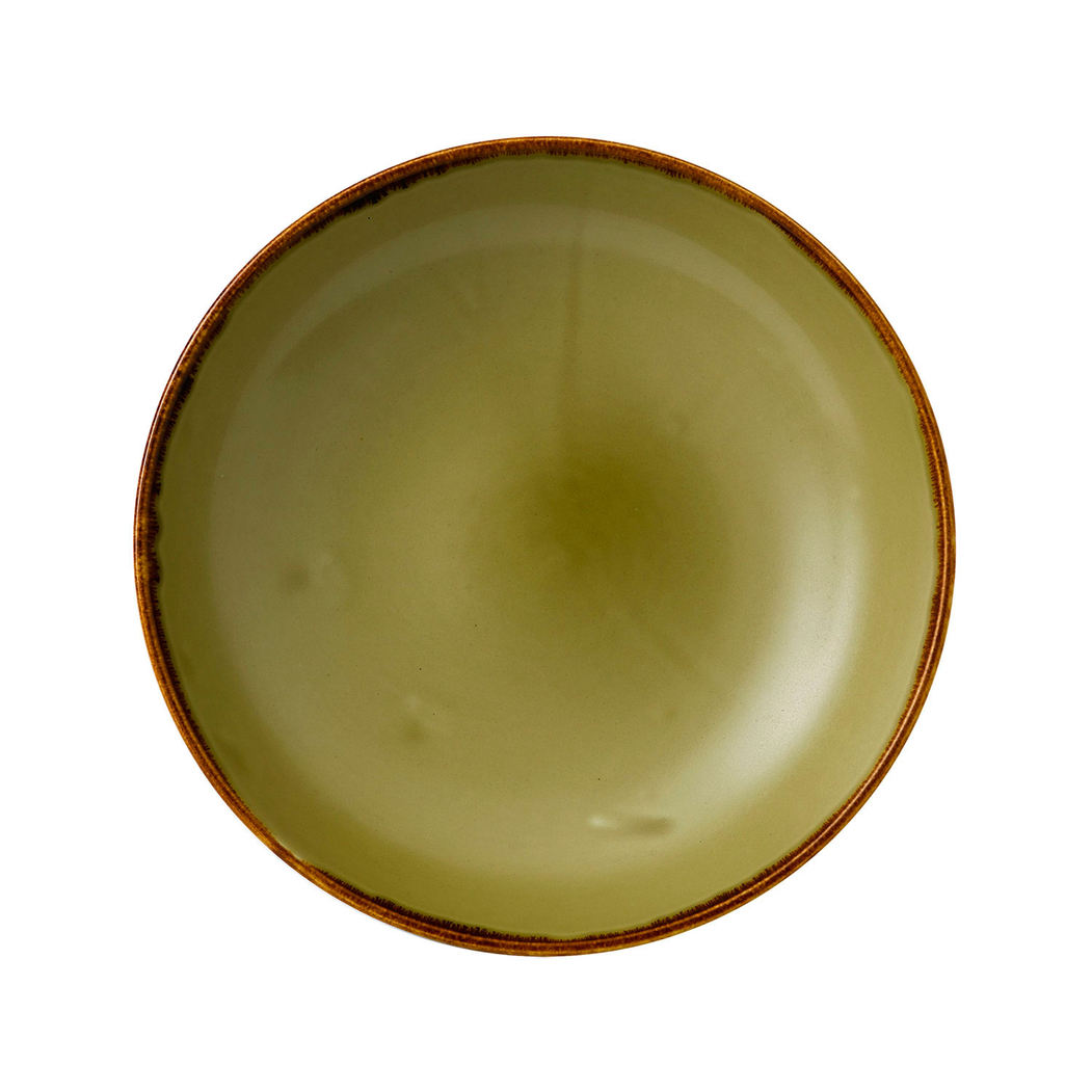 Harvest Green coupe bowl 25cm - Dudson - 5034414442816