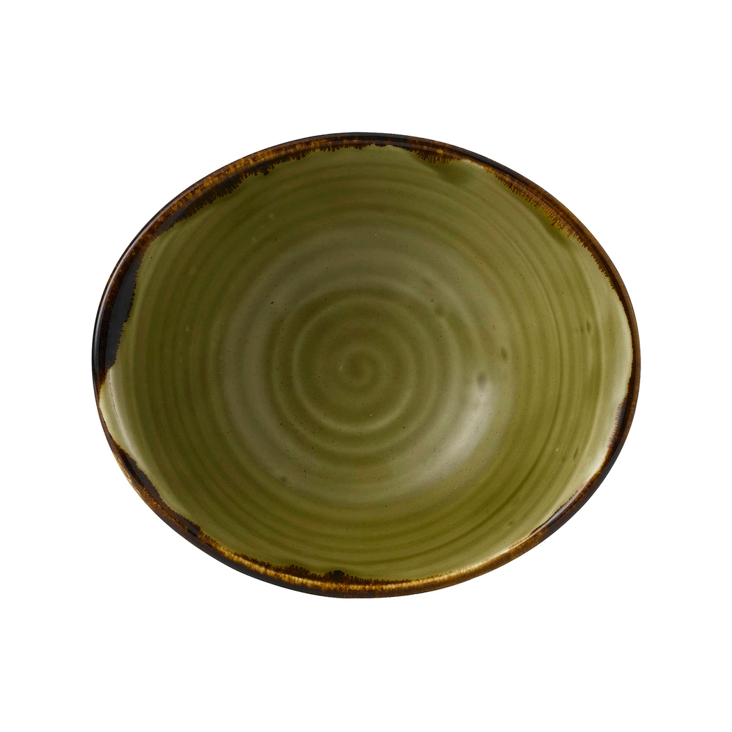 Harvest Green deep bowl 20x17cm - Dudson - 5034414449785