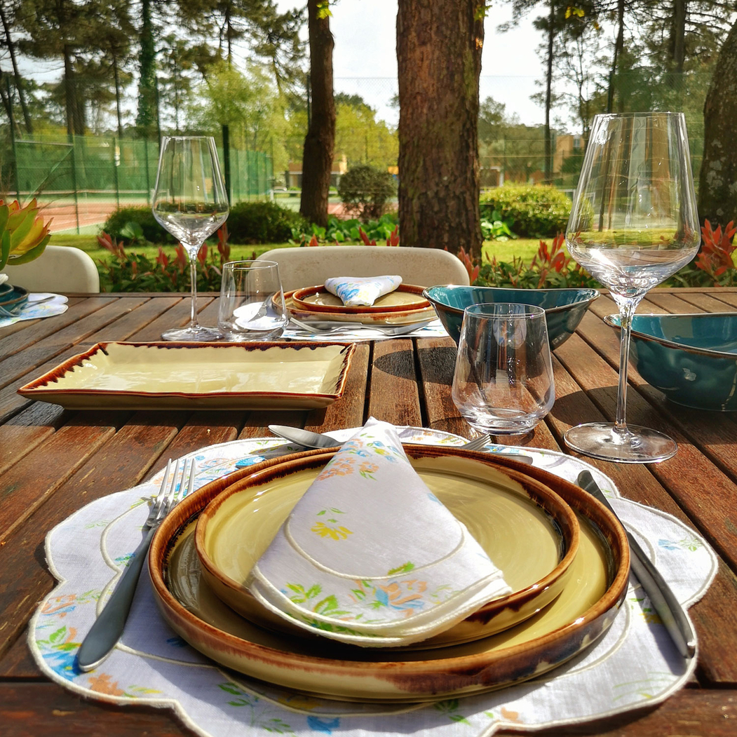 Harvest Fieldstone Dining Collection Set for 6 - Kanto - 5602737110585