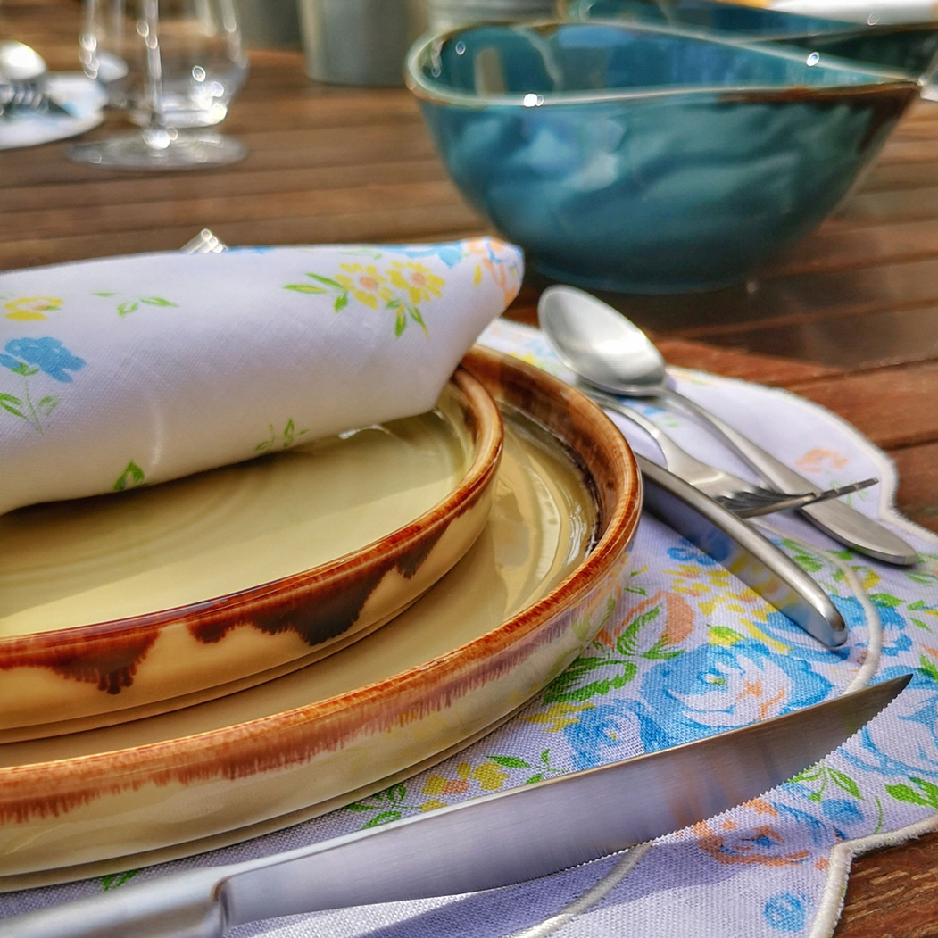 Harvest Fieldstone Dining Collection Set for 6 - Kanto - 5602737110585