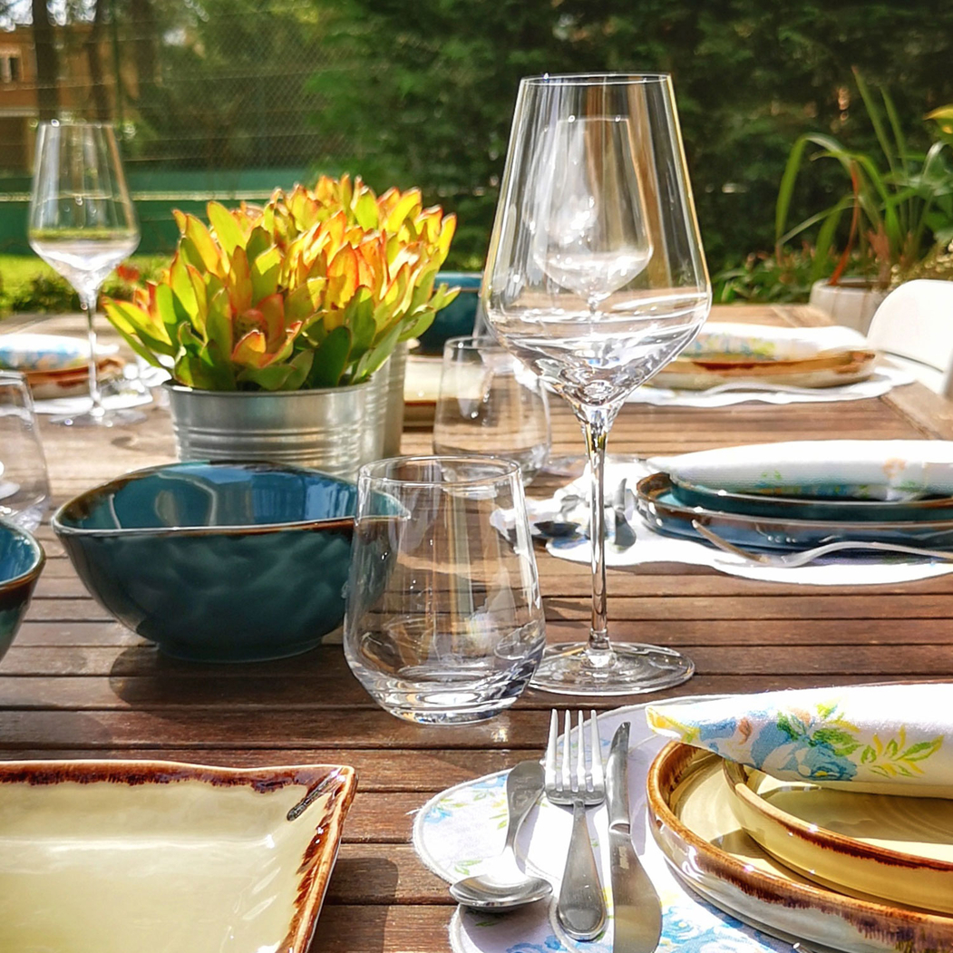 Harvest Fieldstone Dining Collection Set for 6 - Kanto - 5602737110585