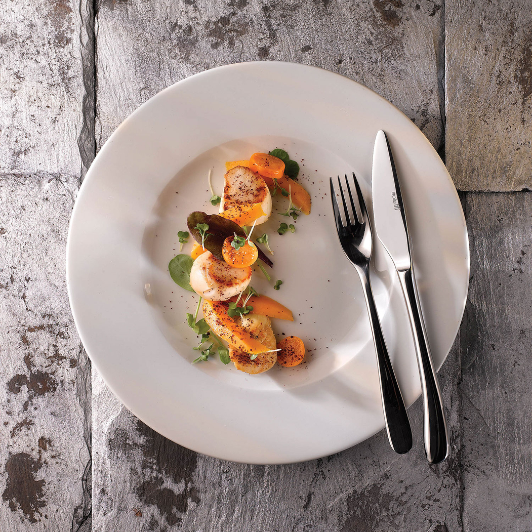 30,5cm Profile flat plate, super-vitrified Porcelain - Churchill - 5034414324938