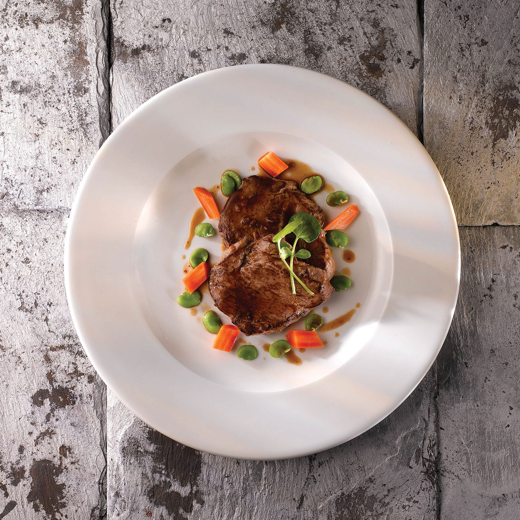 28cm Profile plate, super-vitrified Porcelain - Churchill - 5034414324952