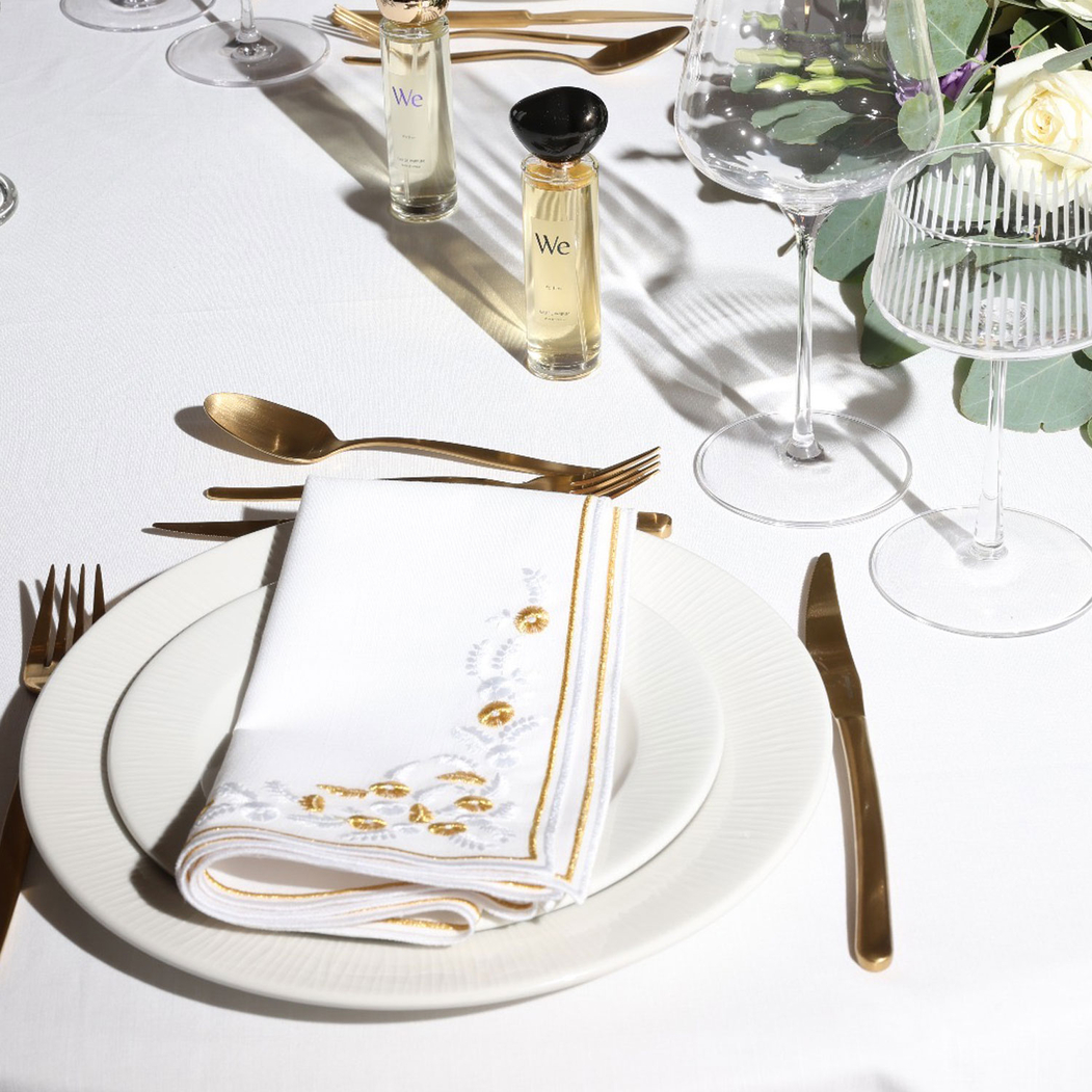 Dessert Plate 21 cm Bamboo White, Vitrified Porcelain - Churchill - 5034414354652