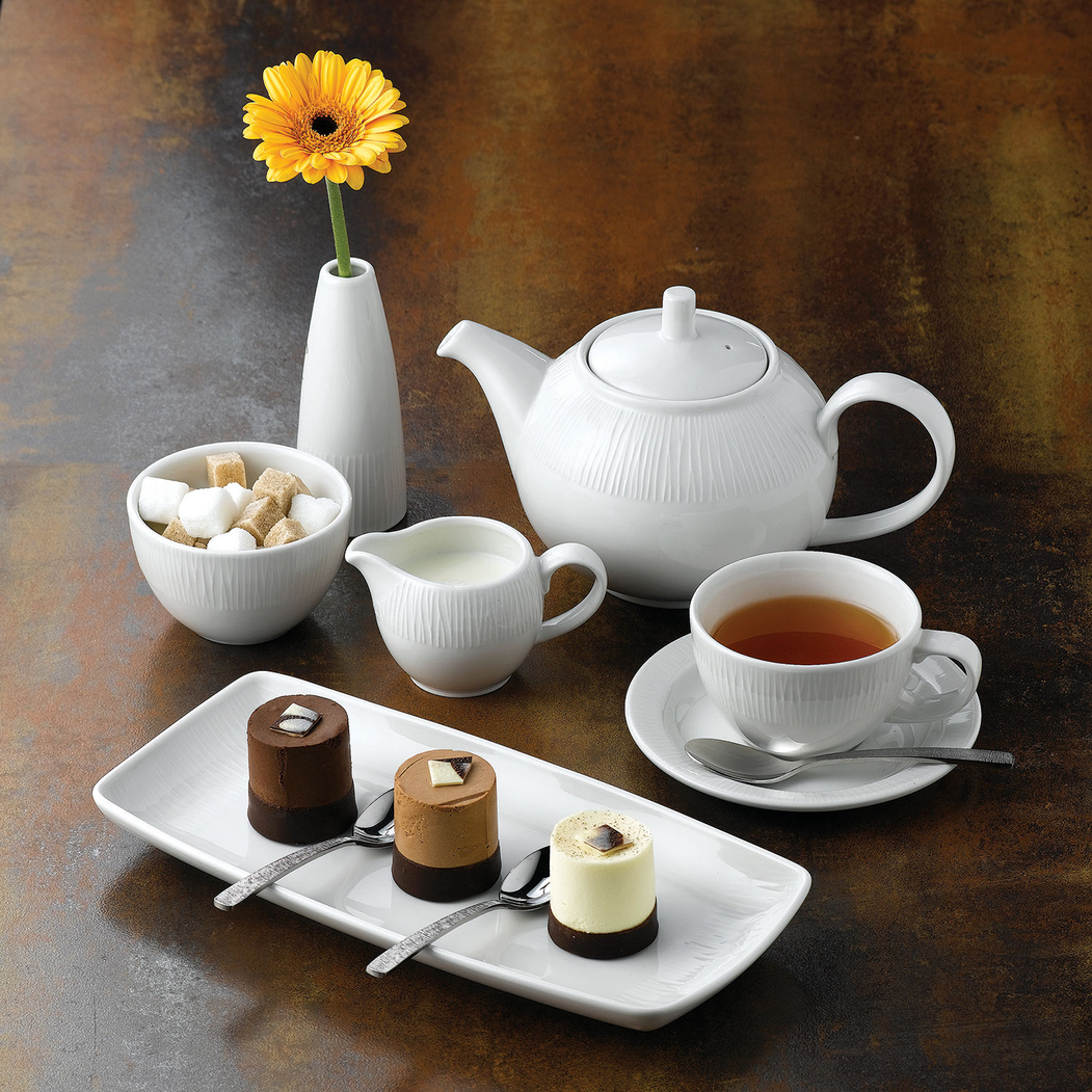 Pires 15 cm, Bamboo White, Porcelana vitrificada - Churchill - 5034414354706