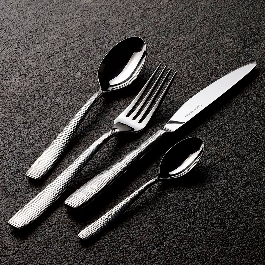 Table Knife Bamboo 24 cm, Stainless Steel - Churchill - 5034414421705