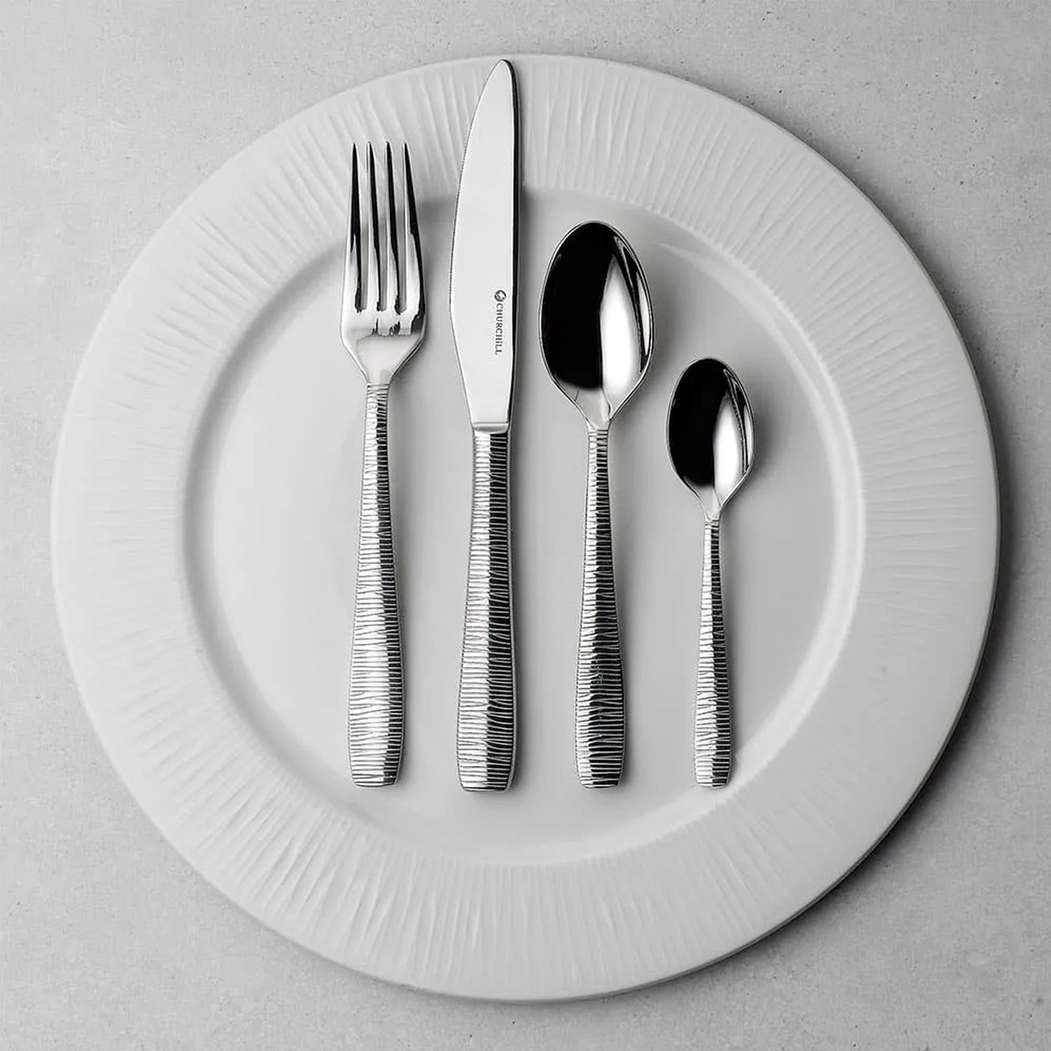 Dessert Knife Bamboo 21 cm, Stainless Steel - Churchill - 5034414421675