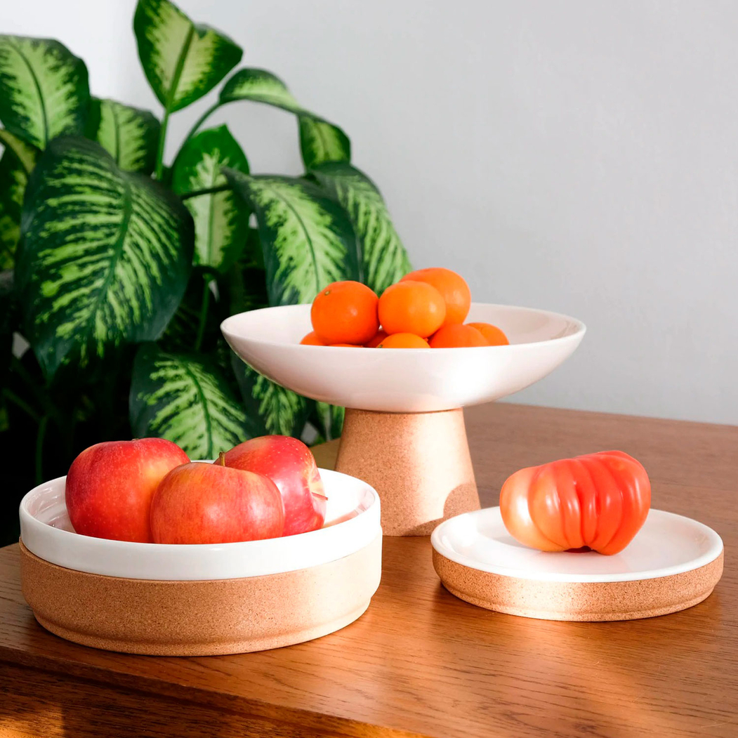 Fruteira Alma Gémea Pérola 30cm - Amorim Cork - 5602248683028
