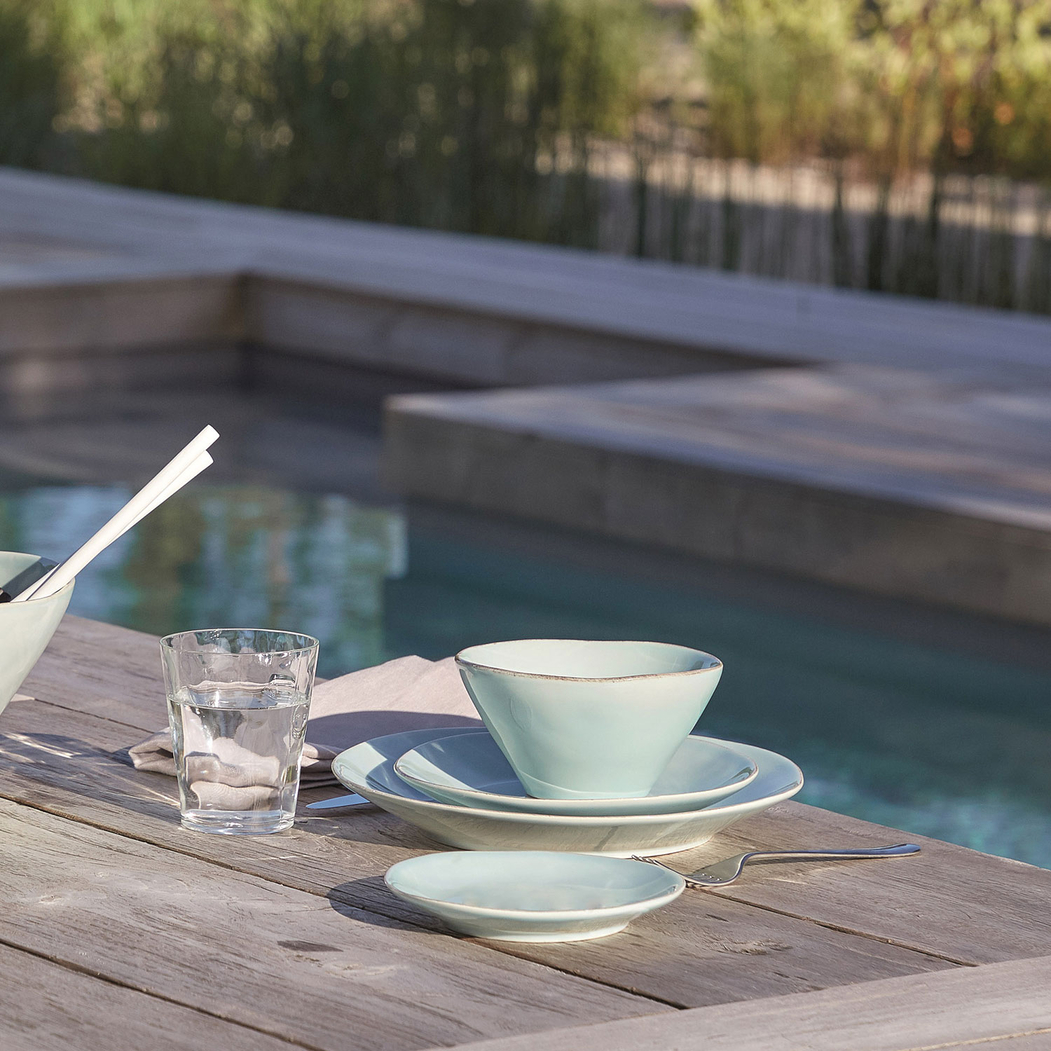 Dessert Plate Nova Turquoise 21cm, Stoneware - Costa Nova - 5606739914257