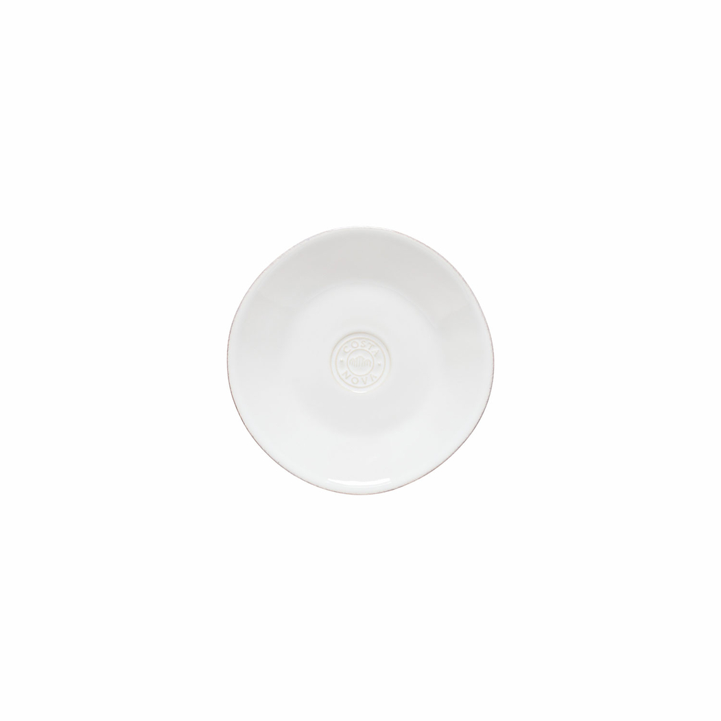 Prato Pão Nova Branco 16cm, Grés fino