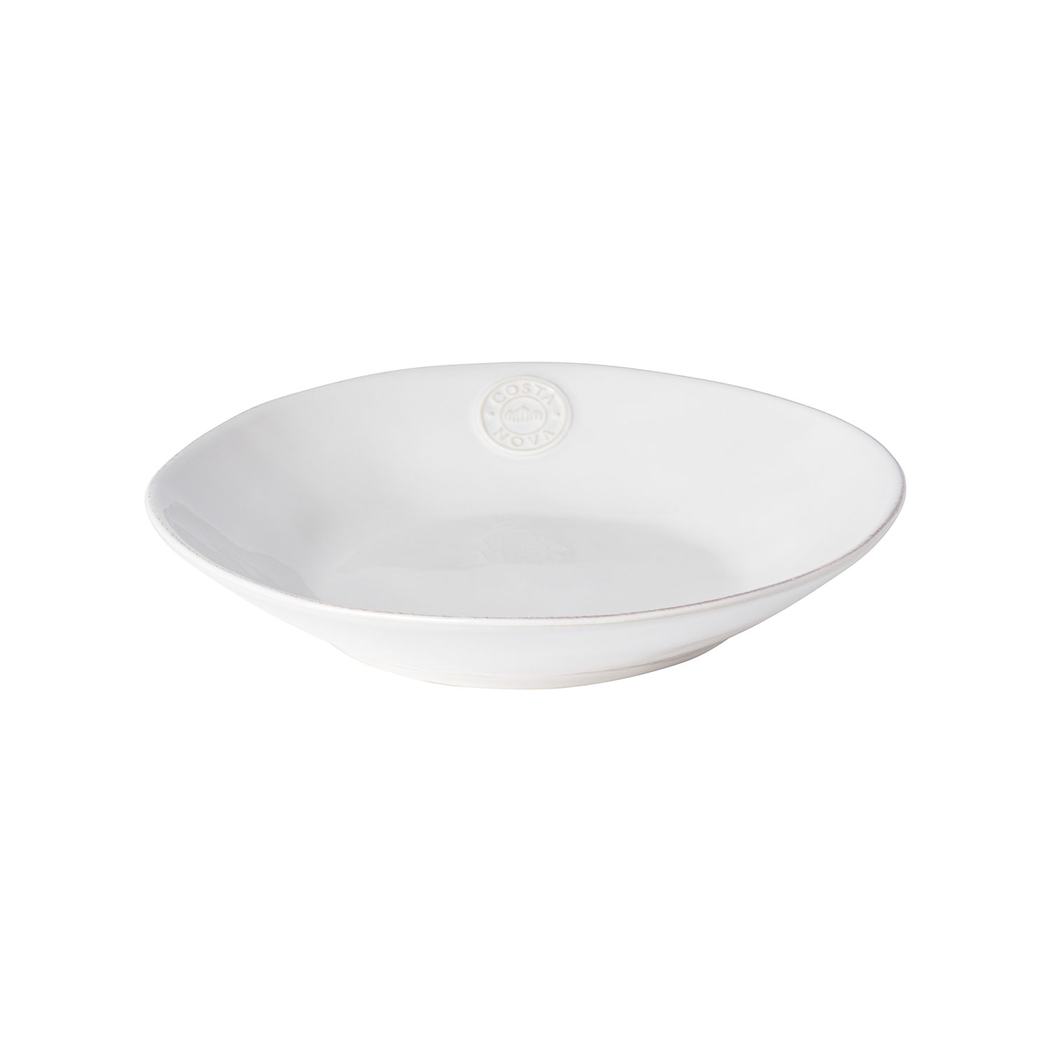 Deep Plate Nova White 25cm, Stoneware - Costa Nova - 5606739914370