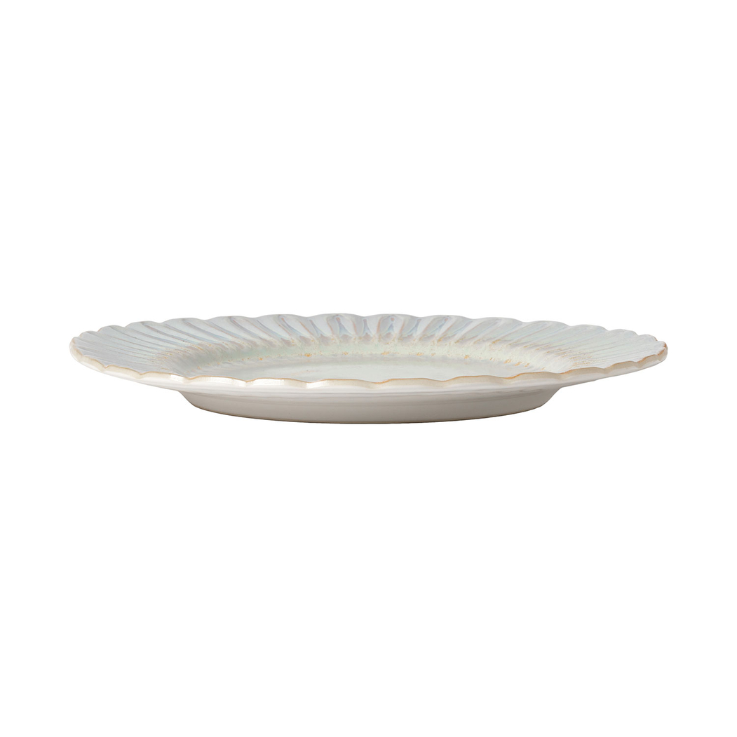 Cristal Dinner Plate 28cm, fine stoneware with handcrafted crystal-inspired finish - Costa Nova - 5606739936617