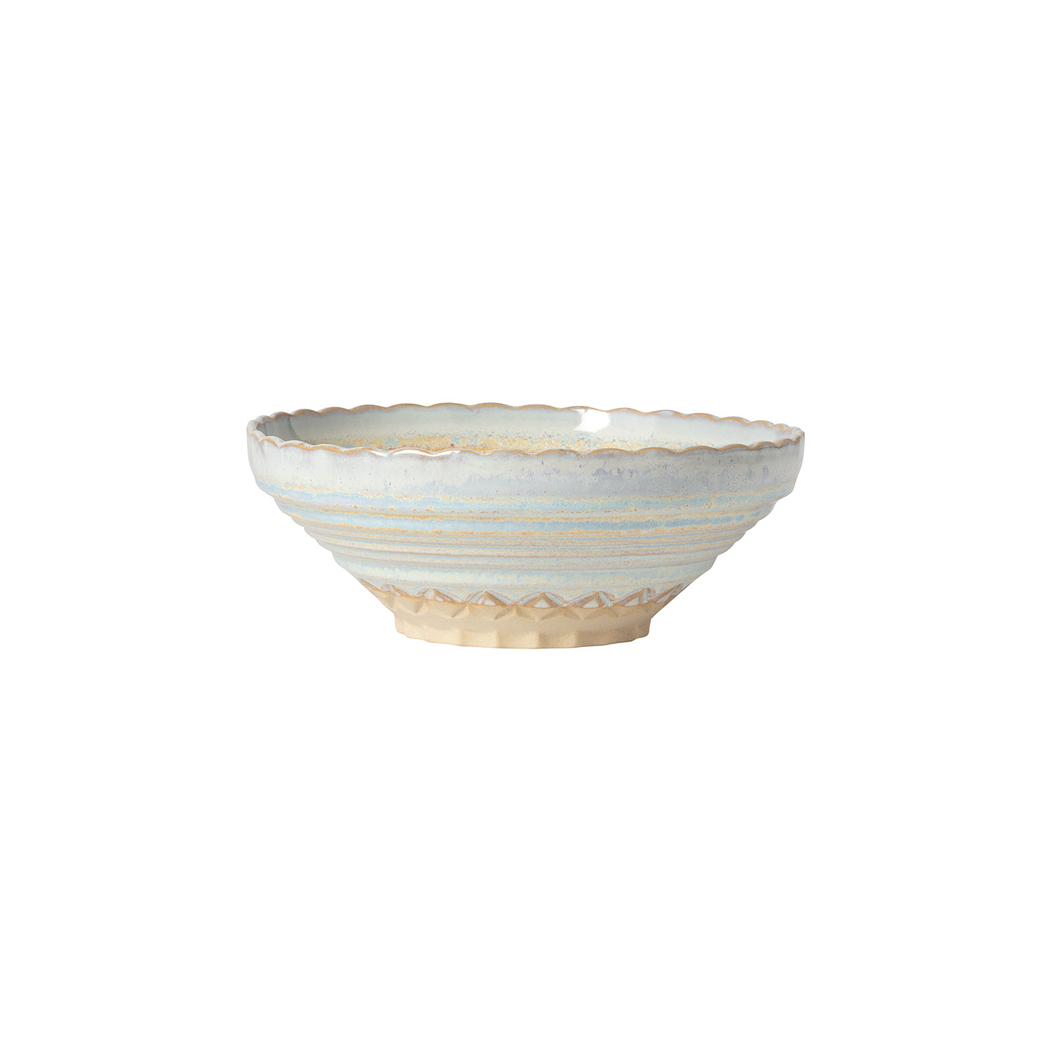 Taça de sopa/cereais grande Cristal 17,9cm, grés fino com acabamento artesanal inspirado em cristal - Costa Nova - 5606739936648