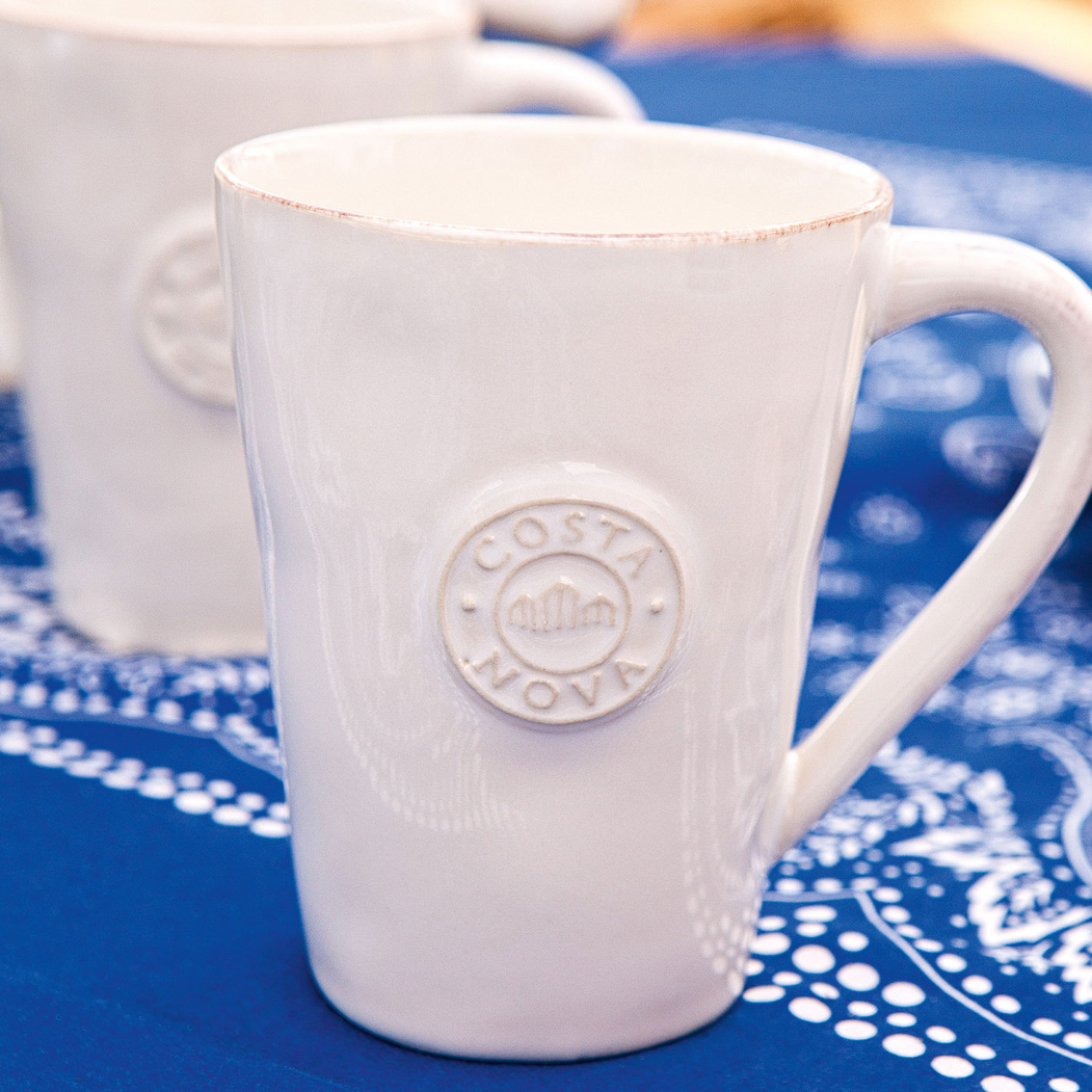 Mug Nova White 40cl, Stoneware - Costa Nova - 5606739914653