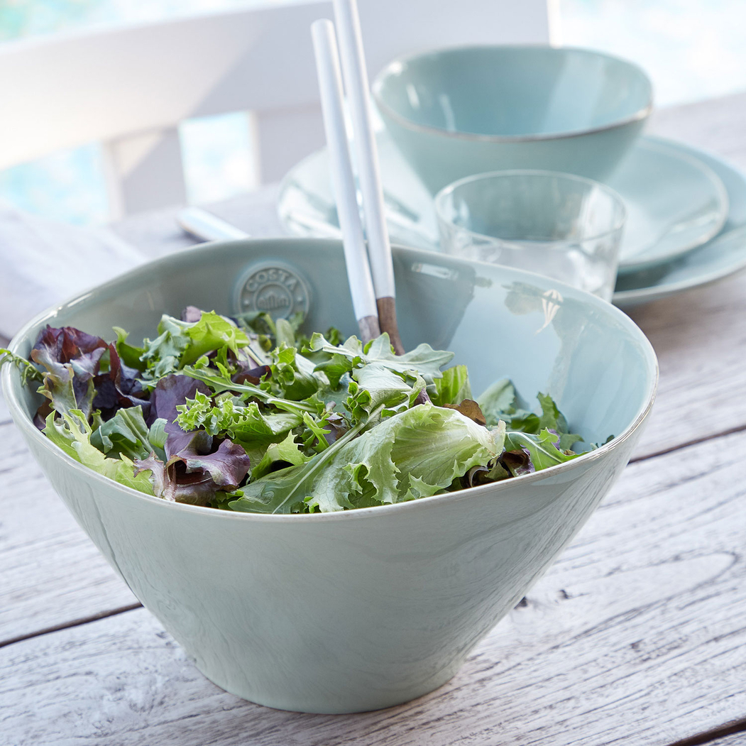 Salad Bowl Nova White 26cm, Stoneware - Costa Nova - 5606739915230
