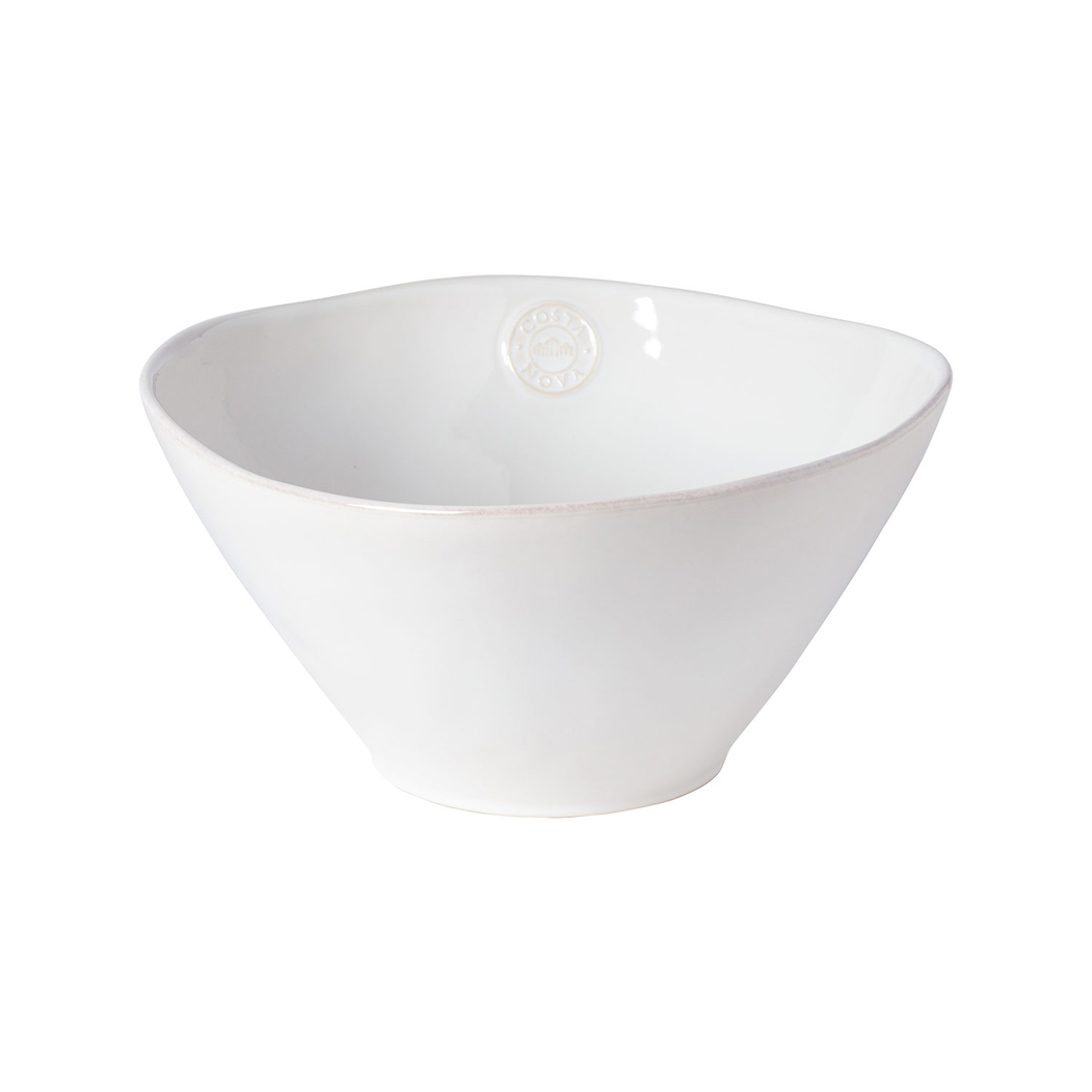 Salad Bowl Nova White 26cm, Stoneware - Costa Nova - 5606739915230