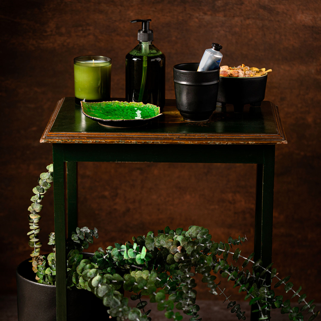 Riviera small hydrangea leaf plate 17.2 x 15 cm - Costa Nova - 5606739957681