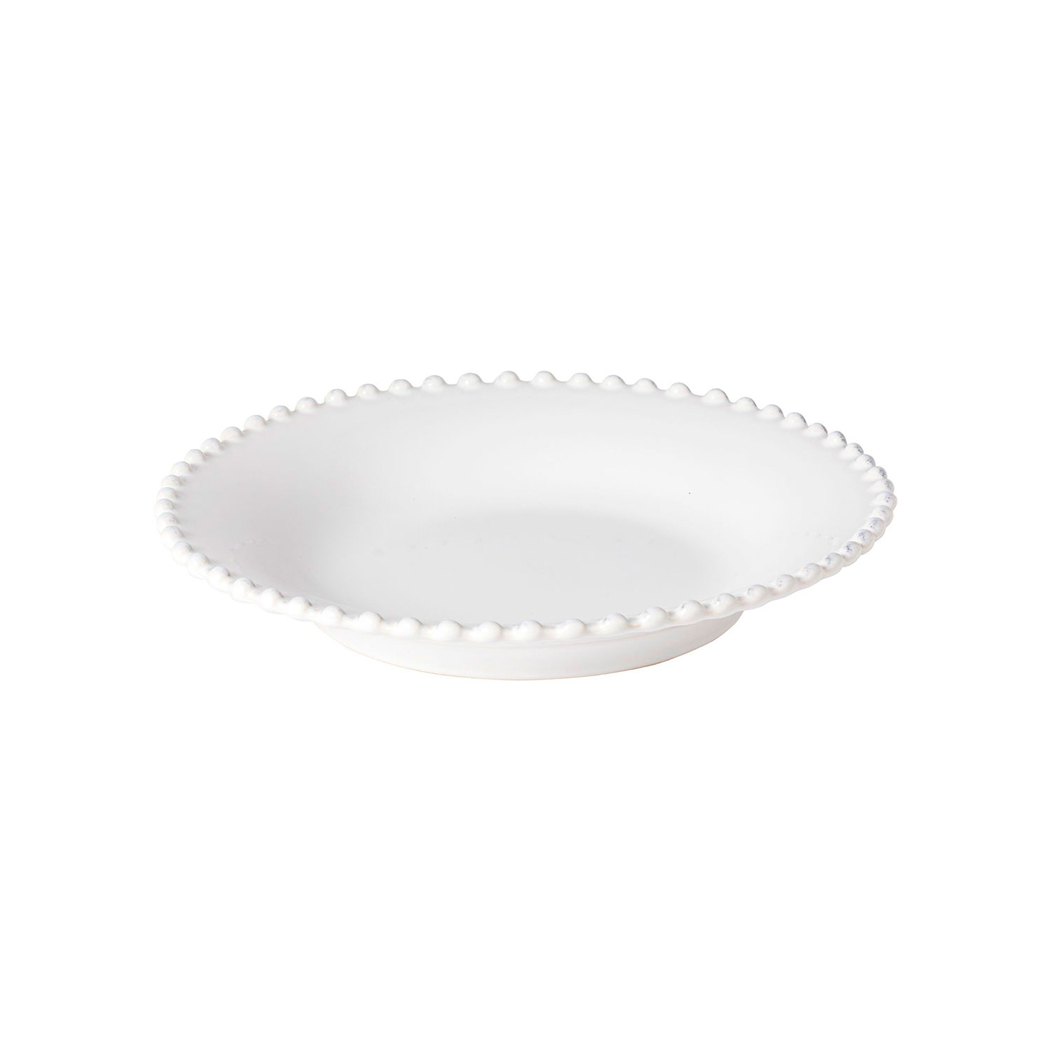 Pearl soup plate 24 cm, fine stoneware with handcrafted finish - Costa Nova - 5606739910792