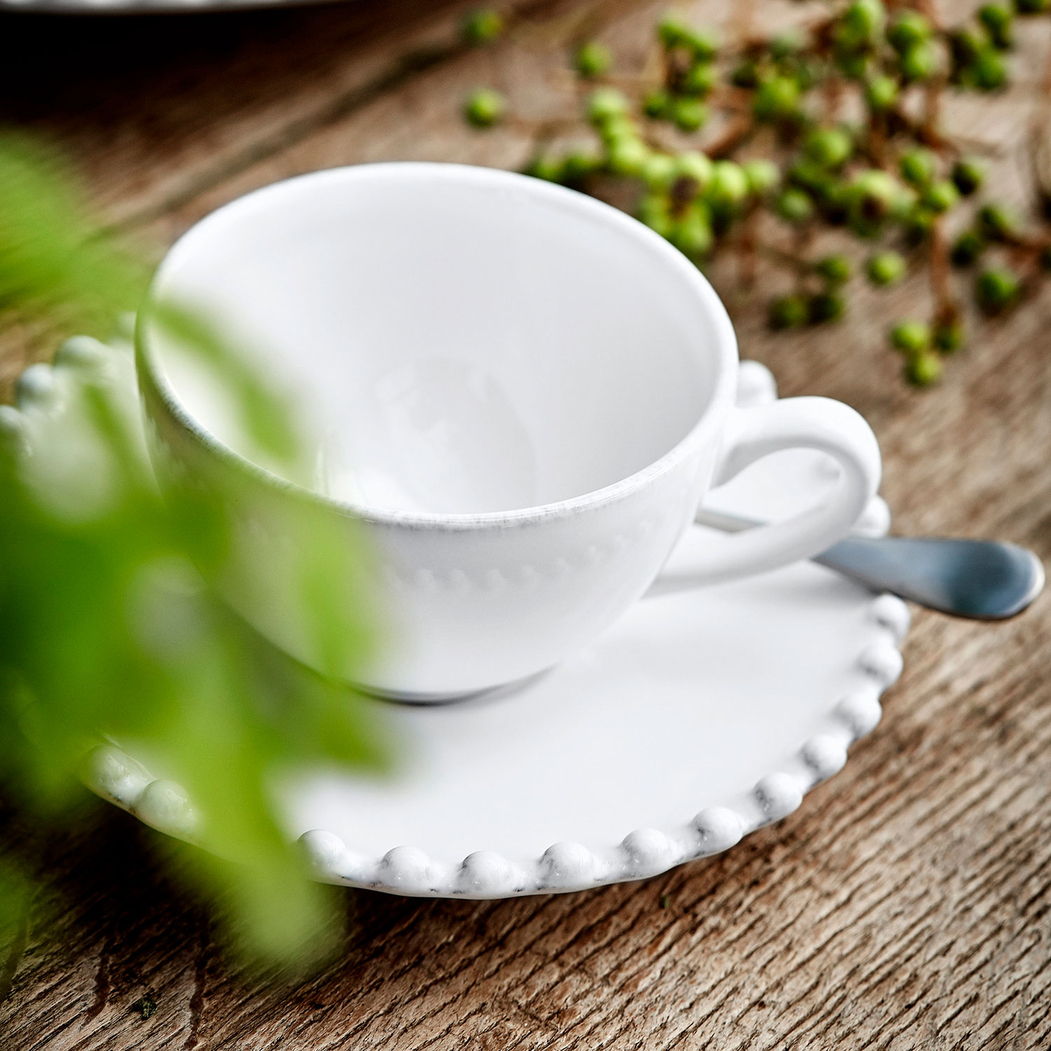 Chávena e pires café Pearl 90ml