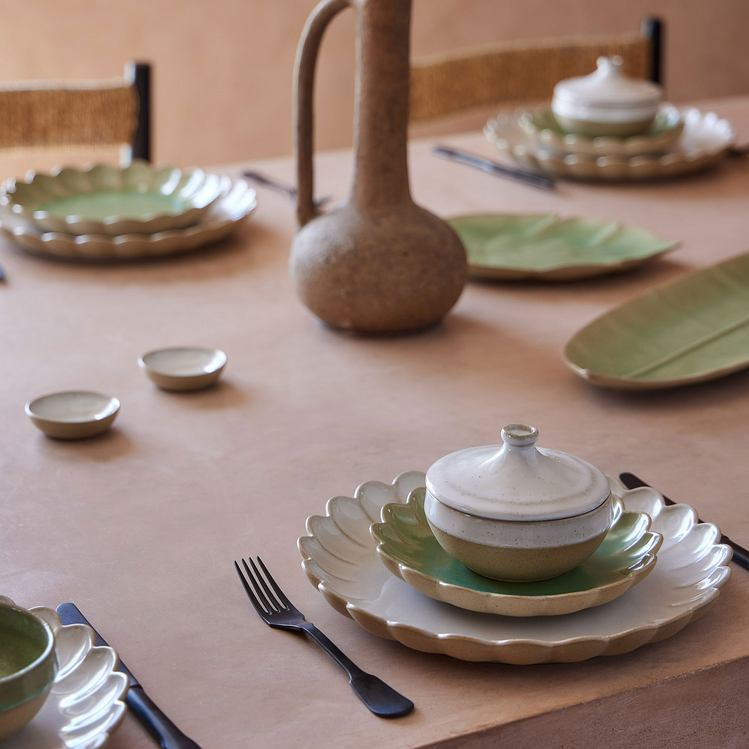 Marrakesh appetizer plate 19 cm Eucalyptus Green - Costa Nova - 5606739971946