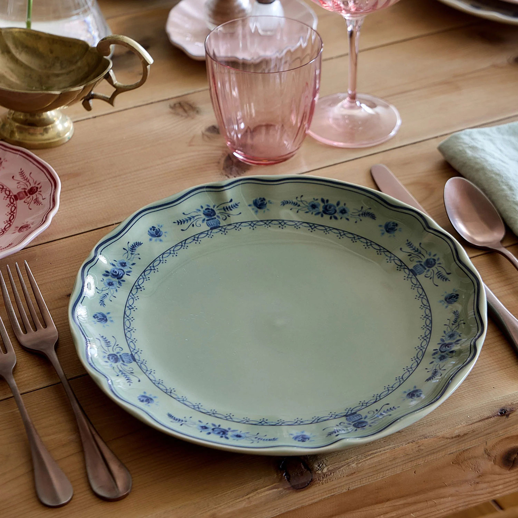 Vila Dinner Plate 27 cm Olive-Blue Costa Nova - Costa Nova - 5606739983253