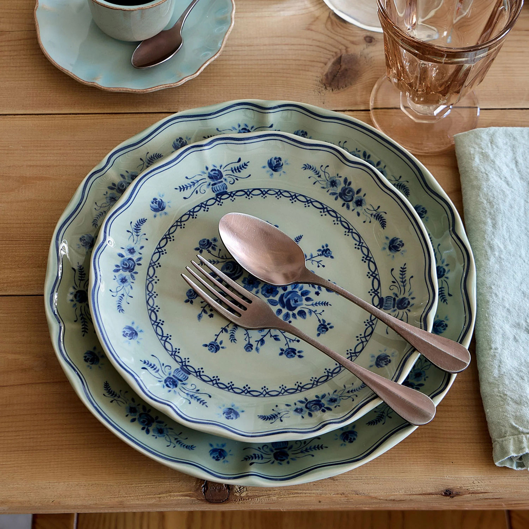 Vila Dinner Plate 27 cm Olive-Blue Costa Nova - Costa Nova - 5606739983253