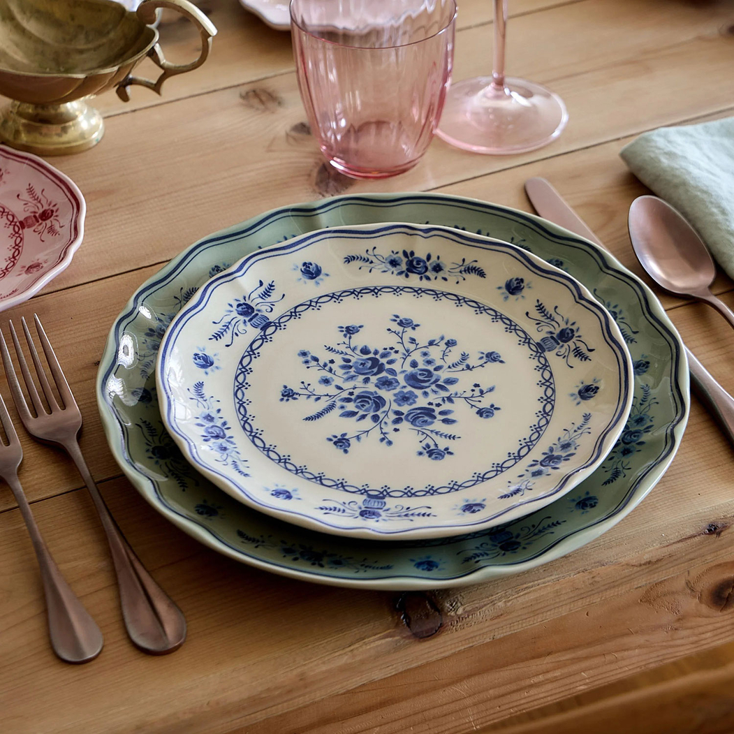 Vila Dinner Plate 27 cm Olive-Blue Costa Nova - Costa Nova - 5606739983253