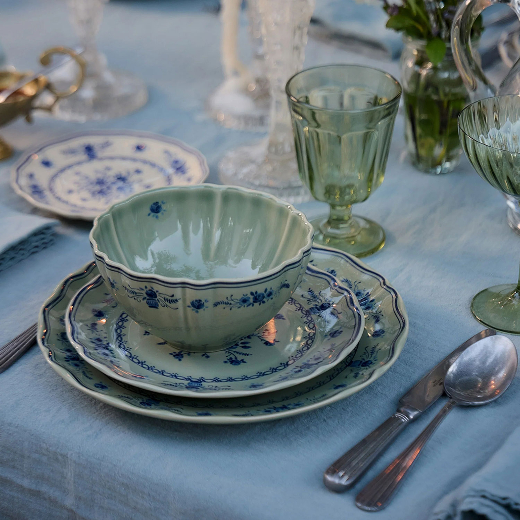 Vila Dinner Plate 27 cm Olive-Blue Costa Nova - Costa Nova - 5606739983253