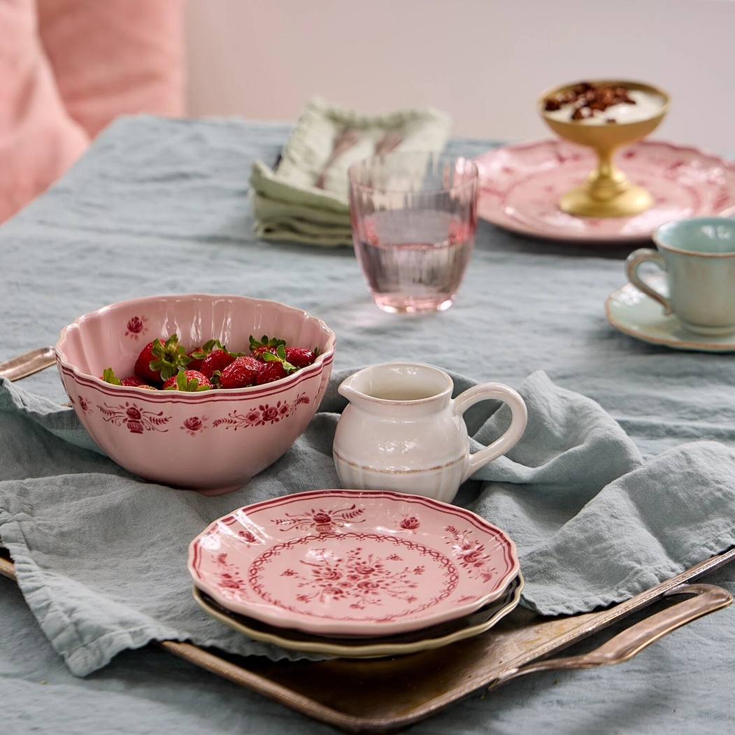 Vila Soup/Cereal Bowl 16 cm Pink-Red Costa Nova - Costa Nova - 5606739983406