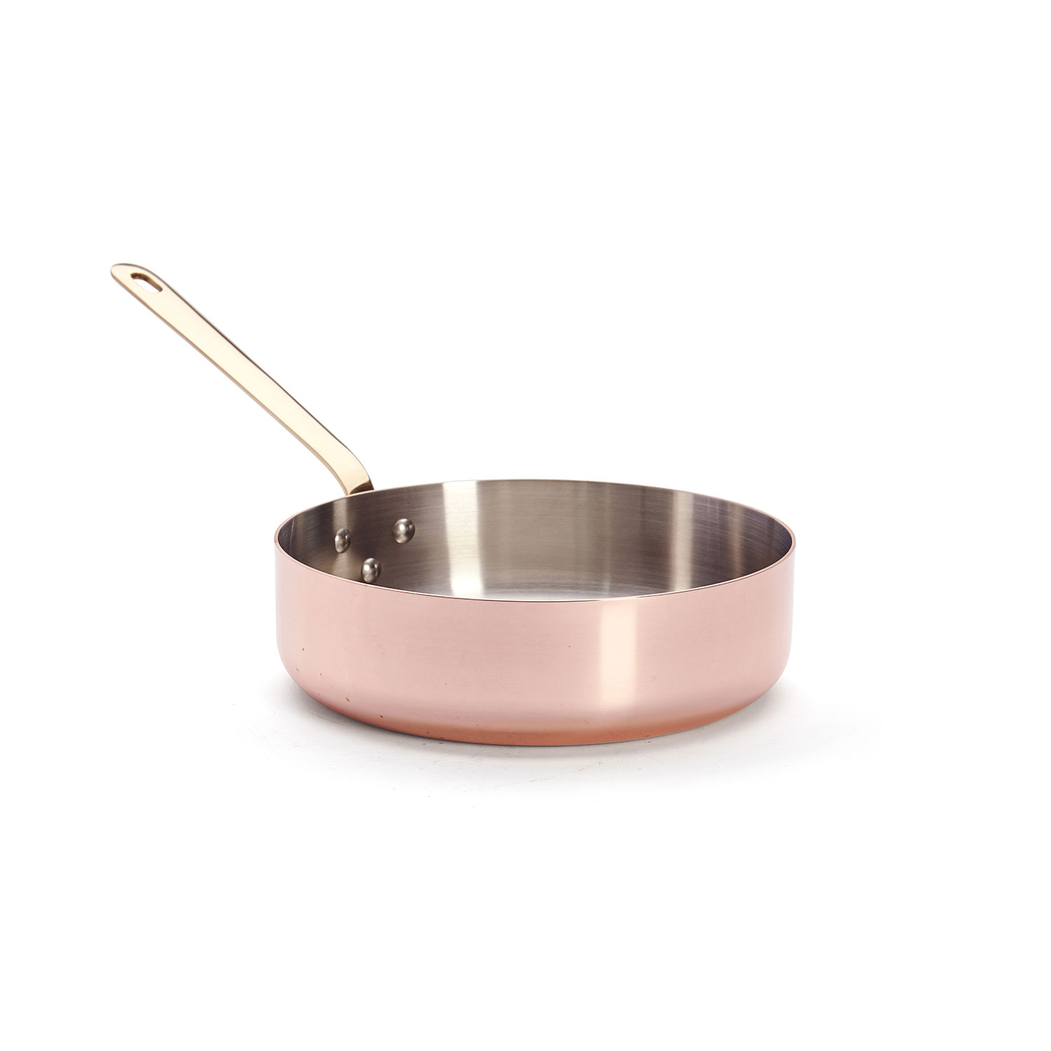 Frigideira alta cobre/inox Inocuivre 24cm - de Buyer - 3011246448249