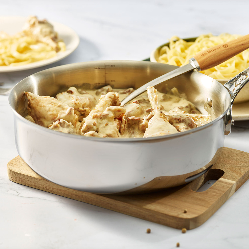 Stainless steel saucepan Affinity 24cm - de Buyer - 3011243730248