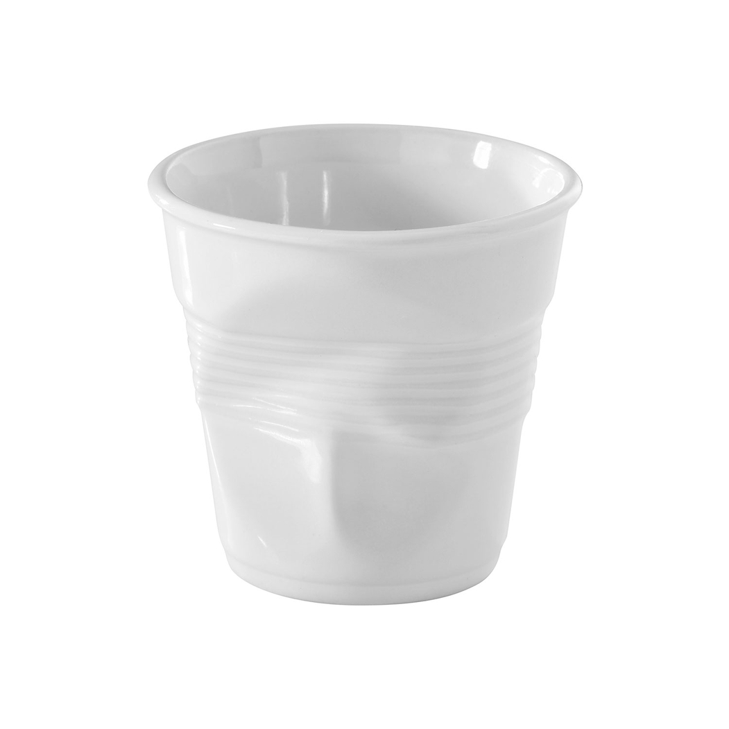 Caneca amassada Froissés branco 330ml