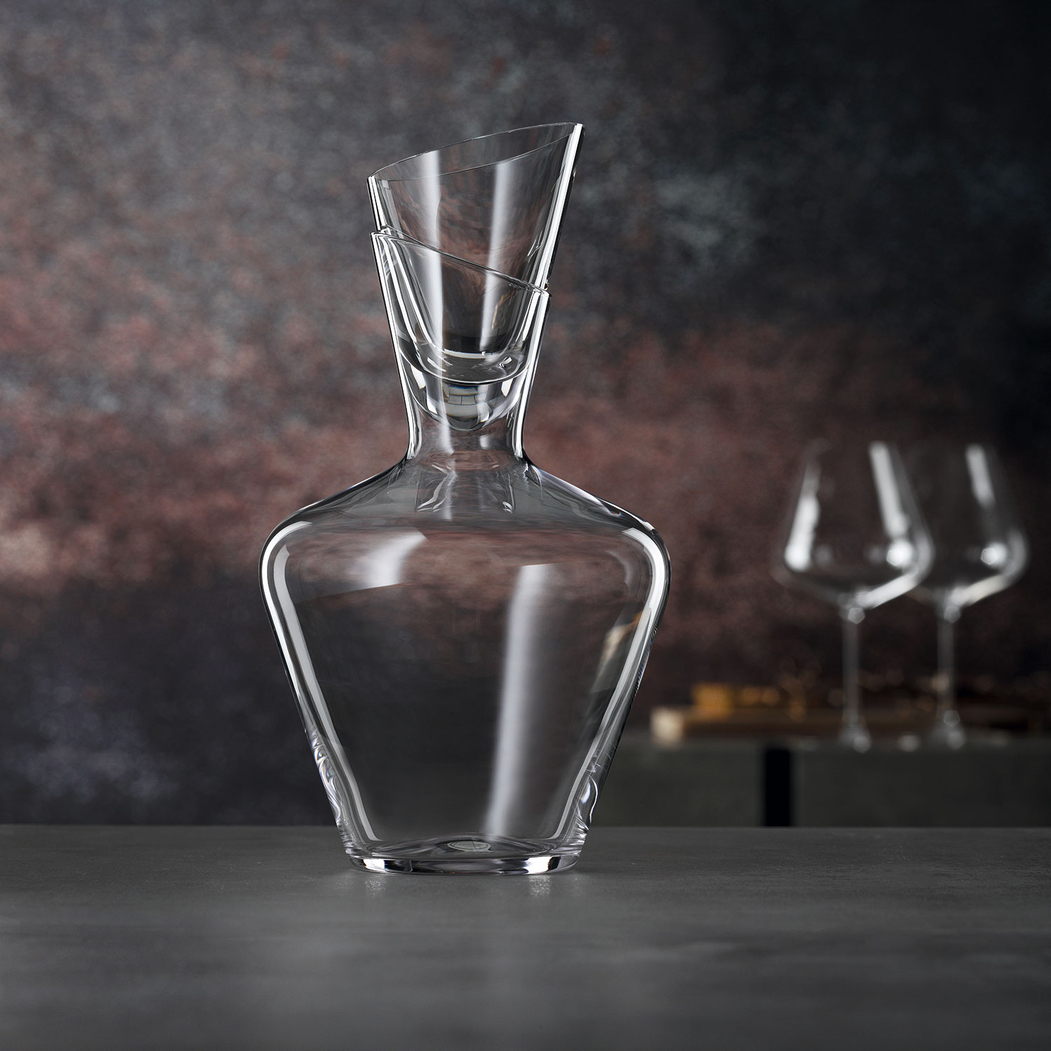 Wine carafe definition 1L with stopper - Lightweight and sophisticated design - Spiegelau - 4003322303992
