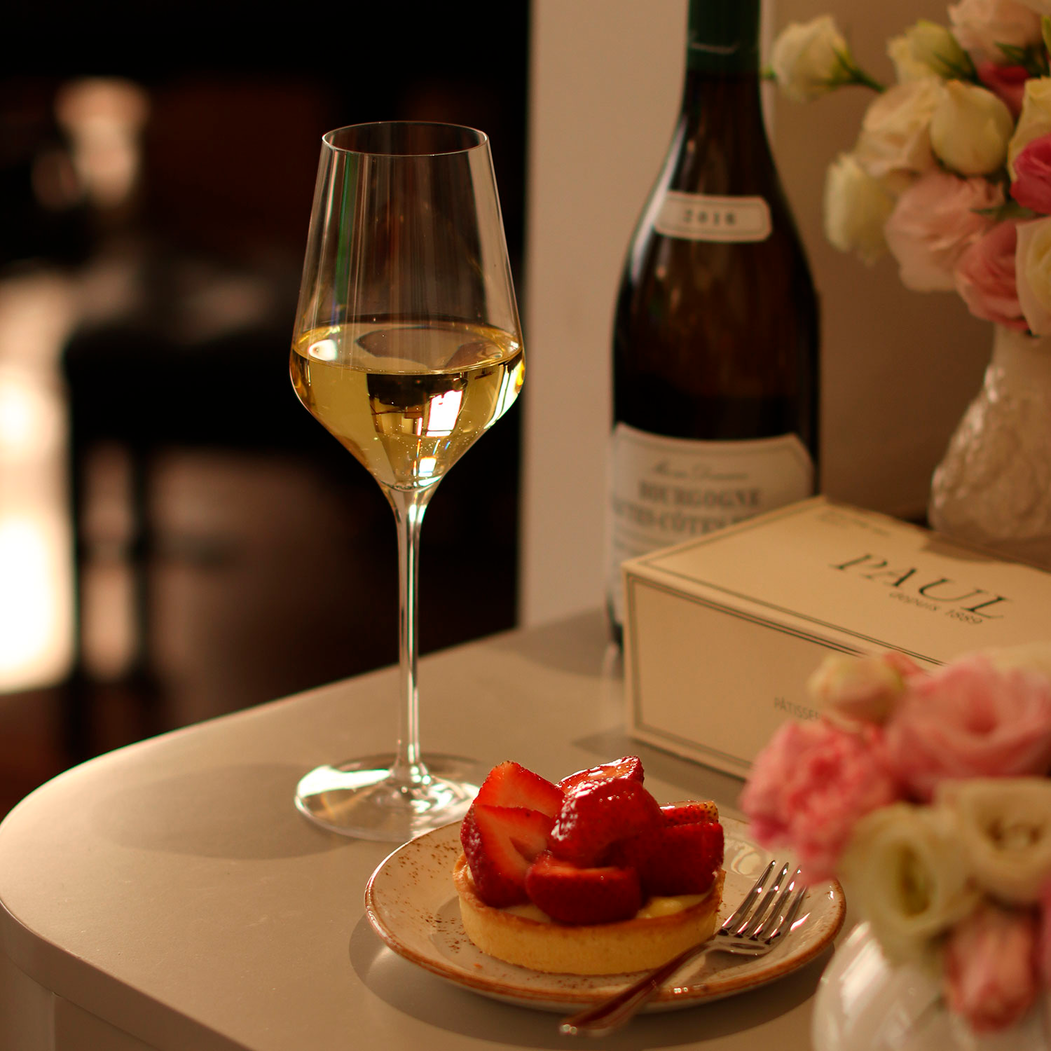 6 Quatrophil white wine Glasses 405ml - Stölzle Lausitz - 5602737106892