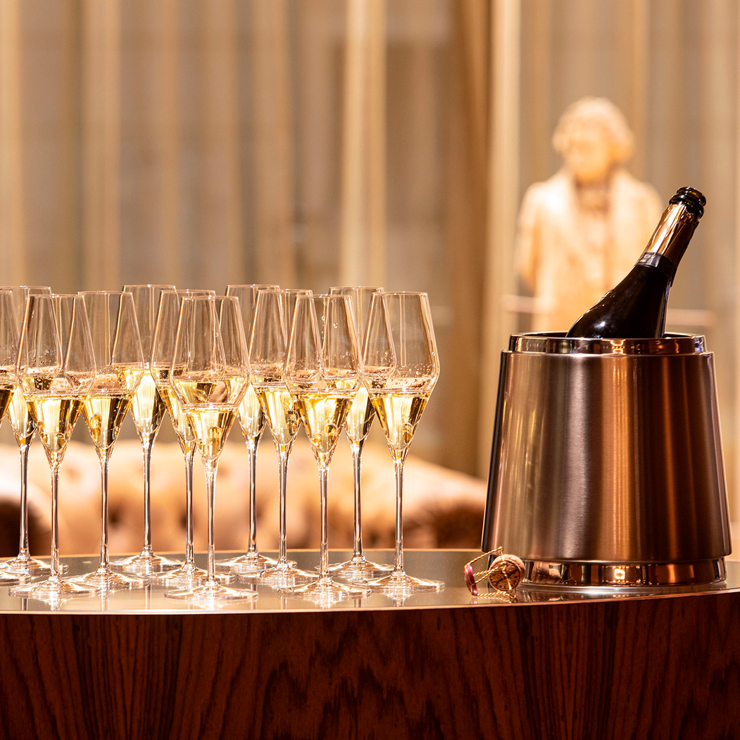 6 Quatrophil champagne flutes 290ml - Stölzle Lausitz - 5602737107011