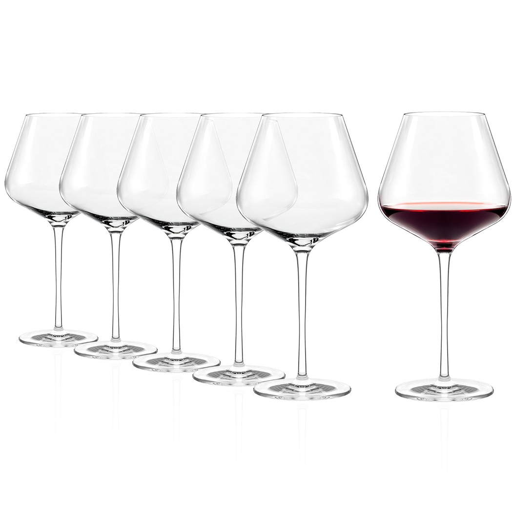 6 Copos Quatrophil Burgundy 710ml - Stölzle Lausitz - 5602737107028