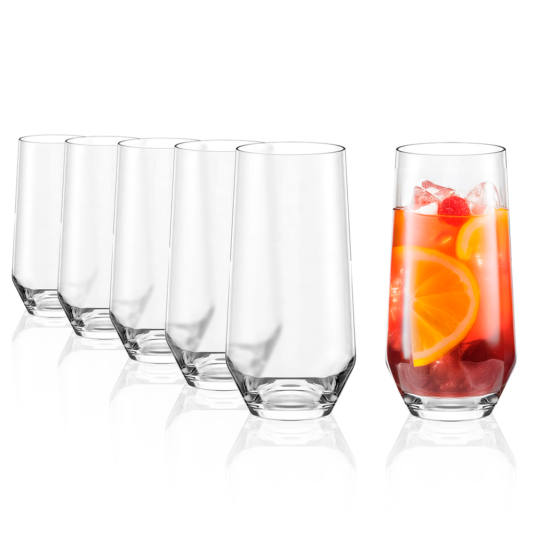 6 Copos long drink Quatrophil 390ml - Stölzle Lausitz - 5602737107042