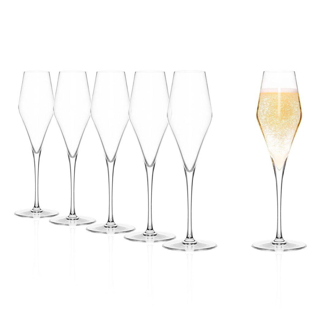 6 Q1 Champagne flute 300ml - Stölzle Lausitz - 5602737107325