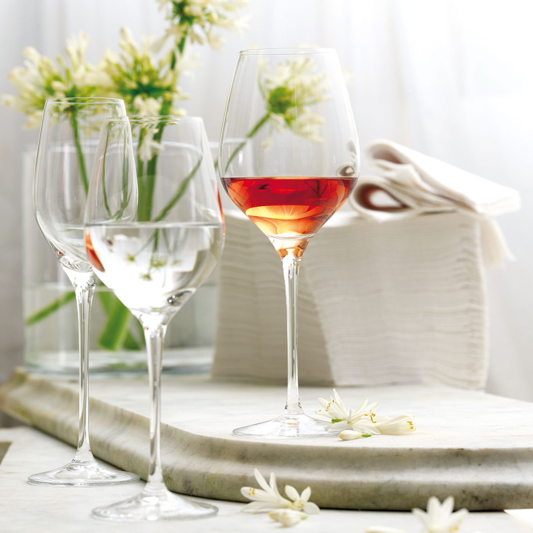 6 Exquisit Royal Universal Glasses 420ml, Fine Crystal for Special Moments - Stölzle Lausitz - 5602737107516